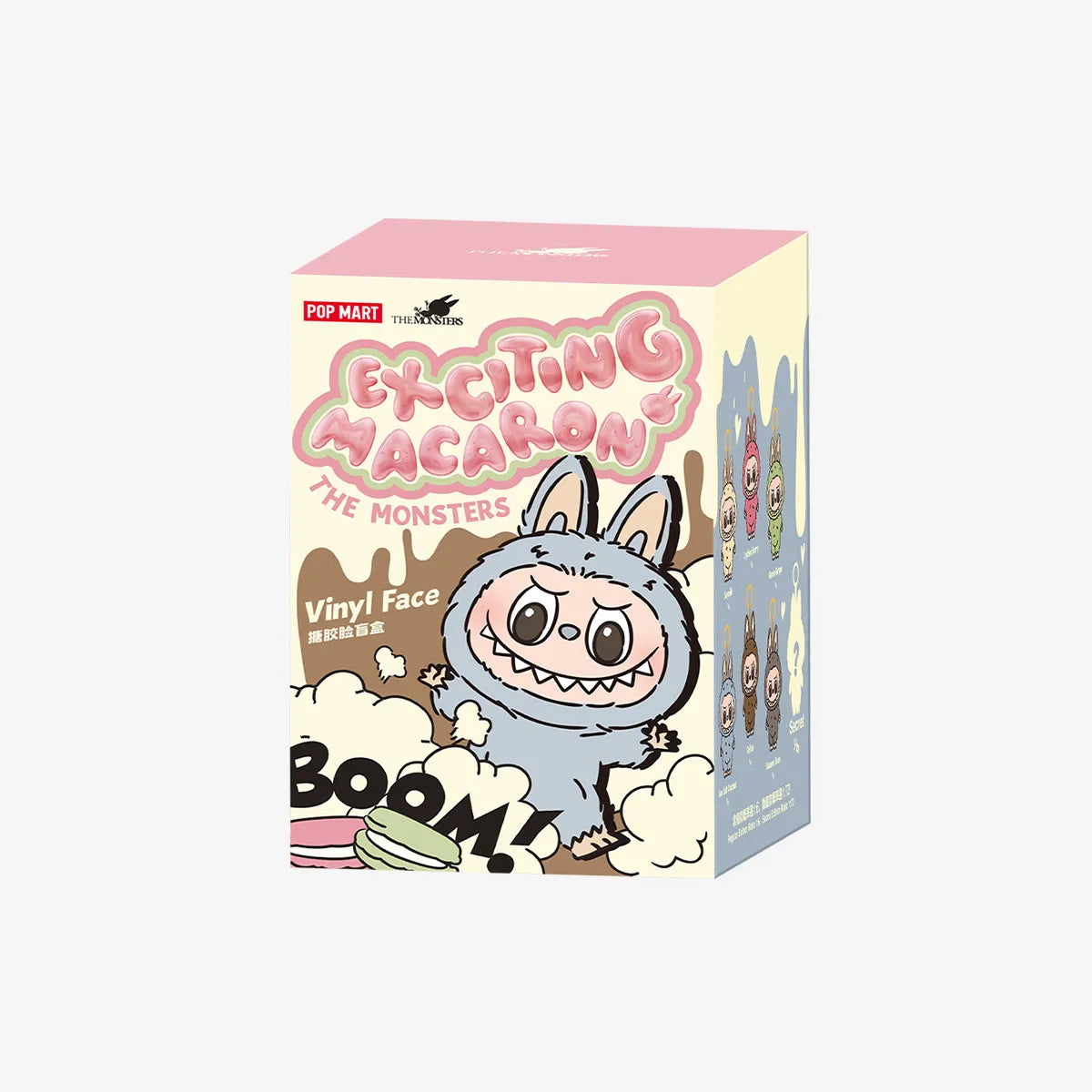 Popmart Labubu - THE MONSTERS - Exciting Macaron Vinyl Face Blind Box