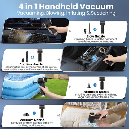 Wireless Handheld Car Vacuum Cleaner