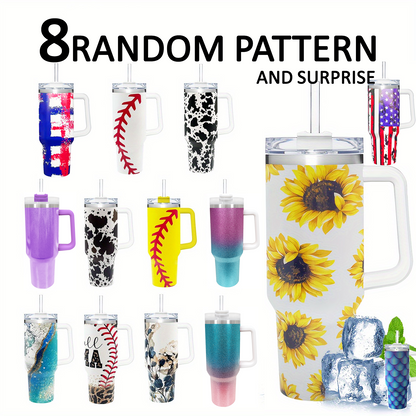 Tumbler Vacuum Insulated Thermos Custom Travel Cup Stainless Steel Water Bottle Coffee Mugs With Handle Outdoor Drinkware