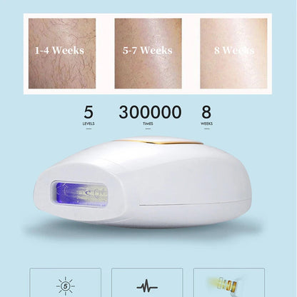 Professional Permanent Laser Depilator IPL Hair Removal Handset Home Use For Women and Men 881