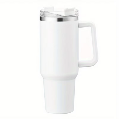 Tumbler Vacuum Insulated Thermos Custom Travel Cup Stainless Steel Water Bottle Coffee Mugs With Handle Outdoor Drinkware