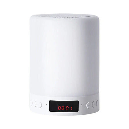 Smart music Speaker Night Light with Alarm